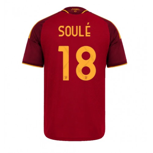 Stroje piłkarskie AS Roma Matias Soule #18 Koszulka Podstawowej 2026-27 Krótki Rękaw